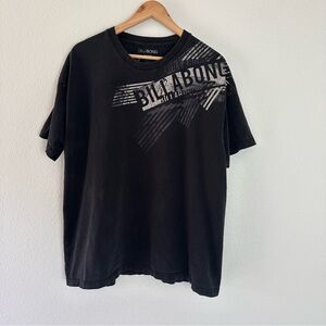 Vintage Y2K black billabong T-shirt XL